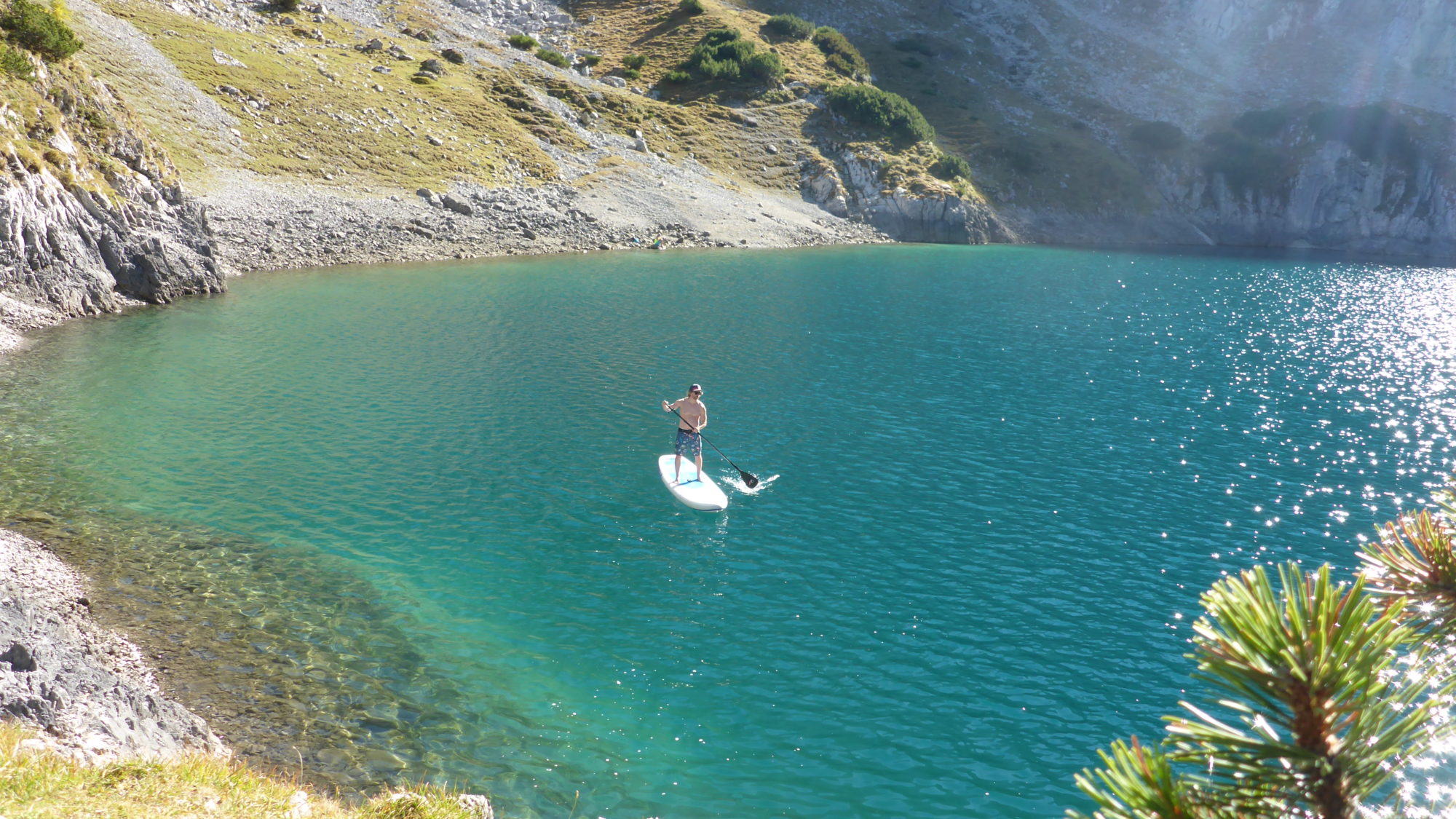 Sagenumwoben - und einfach paradiesisch schön: der Drachensee in Tirol.